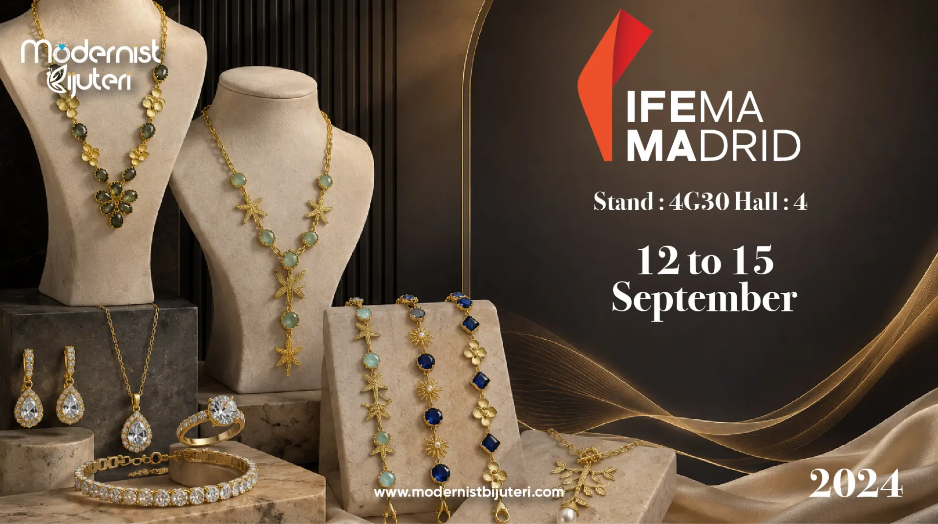 Modernist Jewelry in Europe’s Fashion Capital: IFEMA Madrid 2024!