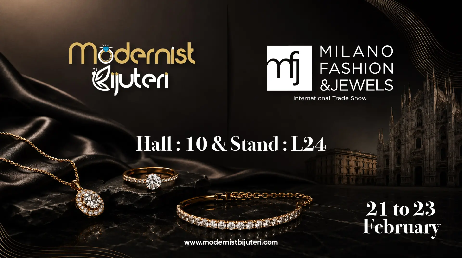 Modernist Bujiteri Shines at the Milano Fashion & Jewels 2025 Fair!